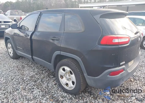 2014 Jeep Cherokee Sport z USA, uszkodzony, nr VIN 1C4PJLAB5EW199662